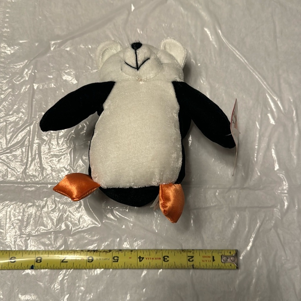 NWT Christmas Costume Bears Black, White And Orange Snuggie Toy - Picture 10 of 11